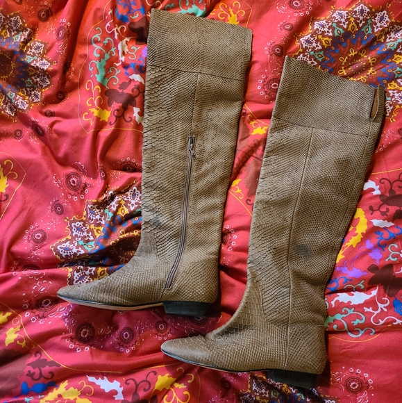 Charmer tall otk snake boots - Picture 2 of 10